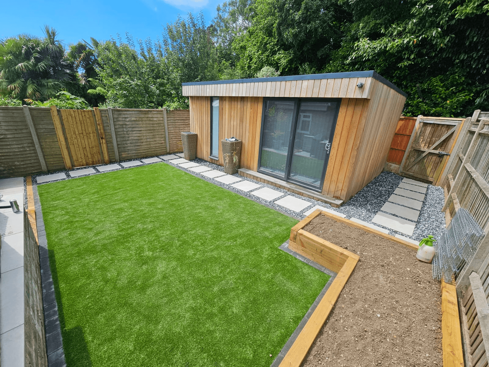 Artificial Grass with Garden Room