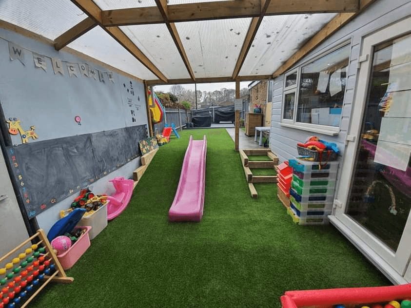 Artificial Grass Play Area
